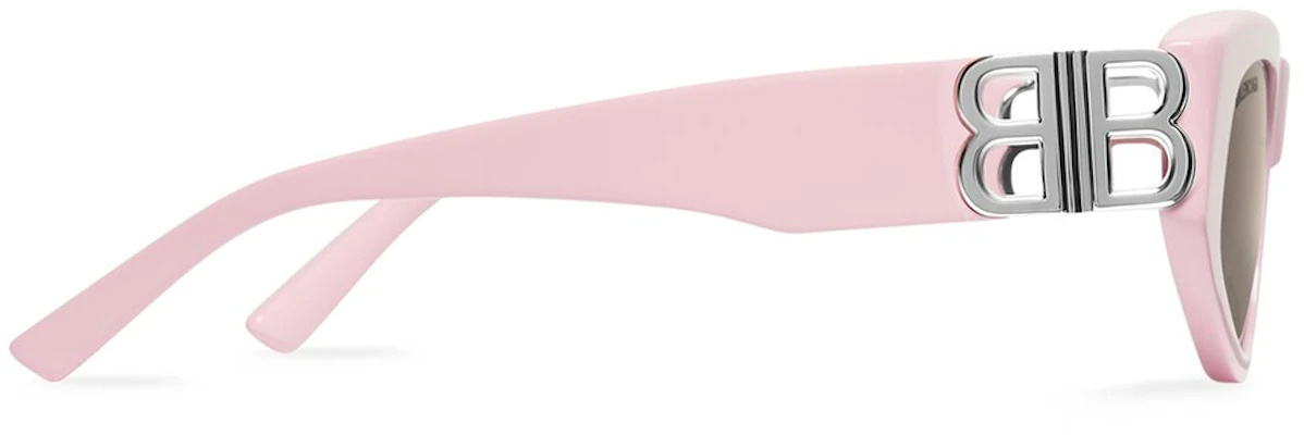 (W) Balenciaga 粉紅不對稱太陽眼鏡 經典Logo前衛設計 621642T00014536 Purchase (W) Balenciaga 粉紅不對稱太陽眼鏡 經典Logo前衛設計 621642T00014536