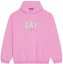 Buy (W) Balenciaga Hoodie Pink Oversized Wanita dengan Cetakan Huruf. 651799TLV540586
