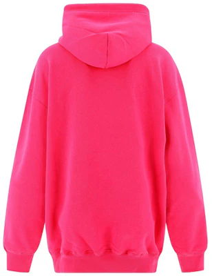 (W) Sudadera Balenciaga Rosa Oversize con Logo de Letras Impreso. 570798THV775630 Lookbook (W) Sudadera Balenciaga Rosa Oversize con Logo de Letras Impreso. 570798THV775630