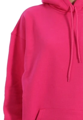 (W) Sudadera Balenciaga Rosa Oversize con Logo de Letras Impreso. 570798THV775630 Sizing (W) Sudadera Balenciaga Rosa Oversize con Logo de Letras Impreso. 570798THV775630