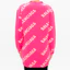 Shop (W) 발렌시아가 핑크 울 니트 스웨터 레터 프린트. 620984T15675621