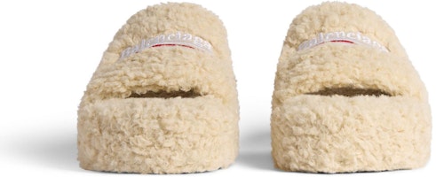 (W) Balenciaga Sandalias Peludas Plataforma 'Beige' 762826W2DO19796 Shop (W) Balenciaga Sandalias Peludas Plataforma 'Beige' 762826W2DO19796