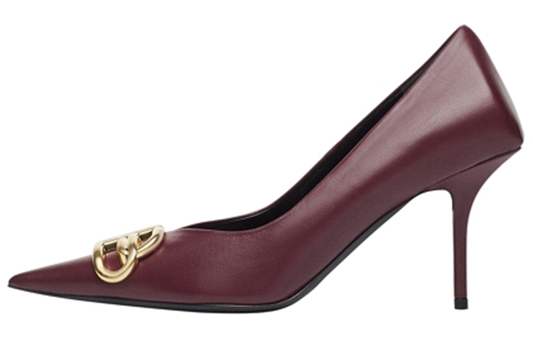 (Women) Balenciaga Pointed-Toe High Heel 'Deep Red' 636635WAWNC6680