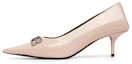 Buy (W) Balenciaga Sepatu Hak Tinggi Ujung Lancip 'Kulit Pink' 694739WBDU27080