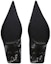 Details for (W) Balenciaga Kasut Tumit Tajam Kristal 'Stiletto Hitam Putih' 719769WBC521090