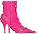 (W) Balenciaga But Kulit Tumit Rendah Hujung Runcing 'Merah Jambu' 694379WAD4E5800