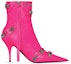 Order (W) Balenciaga But Kulit Tumit Rendah Hujung Runcing 'Merah Jambu' 694379WAD4E5800