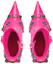 Shop (W) Bottes à Talon Bas en Cuir à Bout Pointu Balenciaga ''Rose'' 694379WAD4E5800