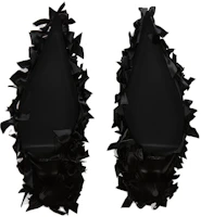 Sizing (W) 발렌시아가 스틸레토 뾰족 슬립온 하이힐 (블랙) 738326W0WMI1000
