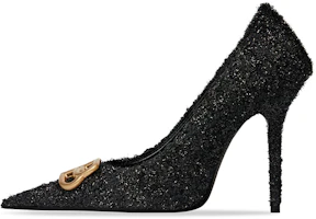 (Women) Balenciaga Pointed Toe Slip-On Stiletto Heels '11cm Black' 739390W2L911000 (Women) Balenciaga Pointed Toe Slip-On Stiletto Heels '11cm Black' 739390W2L911000