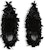 (W) Balenciaga Kasut Tumit Tinggi Hitam 'Pointed Toe Slip-On' 738326W0WMI1000