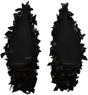 (Women) Balenciaga Pointed Toe Slip-On 'Stiletto High Heels Black' 738326W0WMI1000 Sizing (Women) Balenciaga Pointed Toe Slip-On 'Stiletto High Heels Black' 738326W0WMI1000