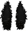 Sizing (W) Balenciaga Kasut Tumit Tinggi Hitam 'Pointed Toe Slip-On' 738326W0WMI1000