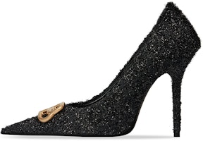 (Women) Balenciaga Pointed Toe Slip-On Stiletto Heels '11cm Black' 739390W2L911000 (Women) Balenciaga Pointed Toe Slip-On Stiletto Heels '11cm Black' 739390W2L911000