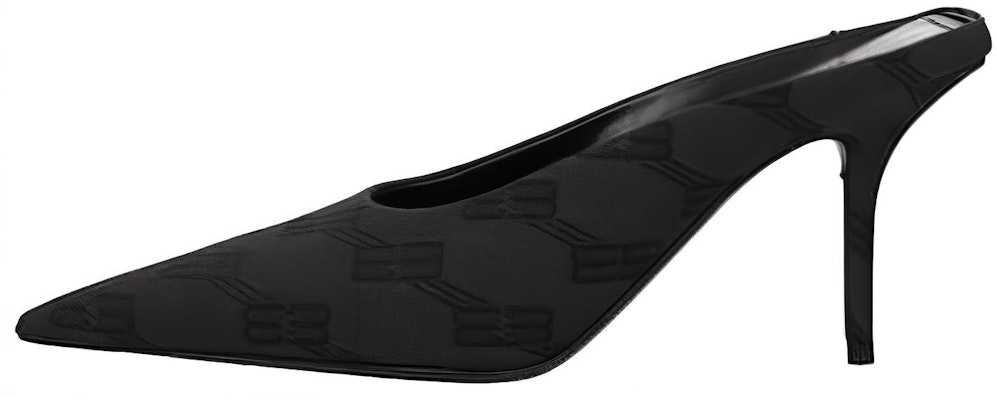 (Women) Balenciaga Pointed Toe Stiletto Slide 'Black' 702017W2I101510 Buy (Women) Balenciaga Pointed Toe Stiletto Slide 'Black' 702017W2I101510