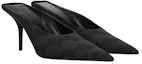 Lookbook (W) Balenciaga Tumit Runcing Slide 'Hitam' 702017W2I101510