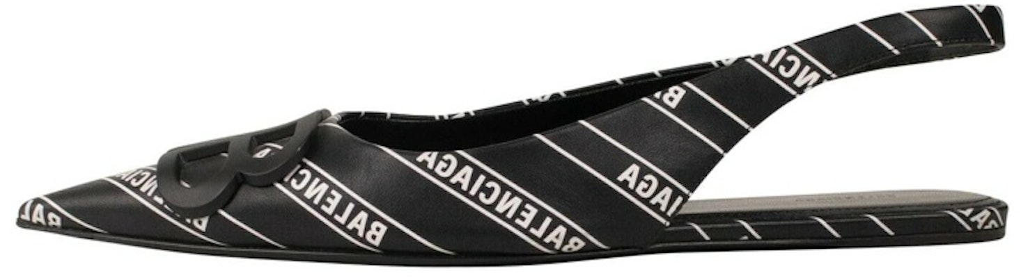 (Women) Balenciaga Pointed Toe Stripe Fashion Sandals 'Black' 566677WA8H11006 Buy (Women) Balenciaga Pointed Toe Stripe Fashion Sandals 'Black' 566677WA8H11006