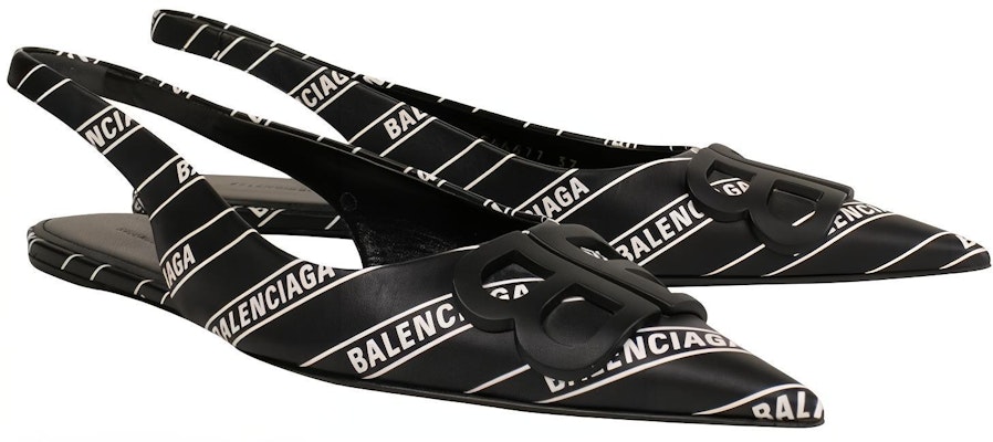 (Women) Balenciaga Pointed Toe Stripe Fashion Sandals 'Black' 566677WA8H11006 Lookbook (Women) Balenciaga Pointed Toe Stripe Fashion Sandals 'Black' 566677WA8H11006