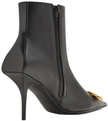 (Women) Balenciaga Pointed Toe Zip Ankle Boots 'Black 8cm Heel' 764445WAWNC1088 Order (Women) Balenciaga Pointed Toe Zip Ankle Boots 'Black 8cm Heel' 764445WAWNC1088