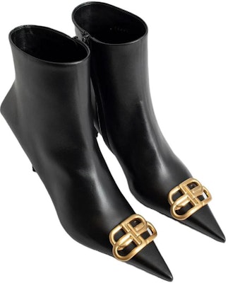 (Women) Balenciaga Pointed Toe Zip Ankle Boots 'Black 8cm Heel' 764445WAWNC1088 Lookbook (Women) Balenciaga Pointed Toe Zip Ankle Boots 'Black 8cm Heel' 764445WAWNC1088