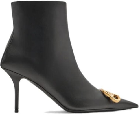 (Women) Balenciaga Pointed Toe Zip Ankle Boots 'Black 8cm Heel' 764445WAWNC1088 Purchase (Women) Balenciaga Pointed Toe Zip Ankle Boots 'Black 8cm Heel' 764445WAWNC1088