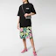 Lookbook (W) 巴黎世家政治宣傳可樂印花寬鬆女款黑色T恤 620941TIV521070