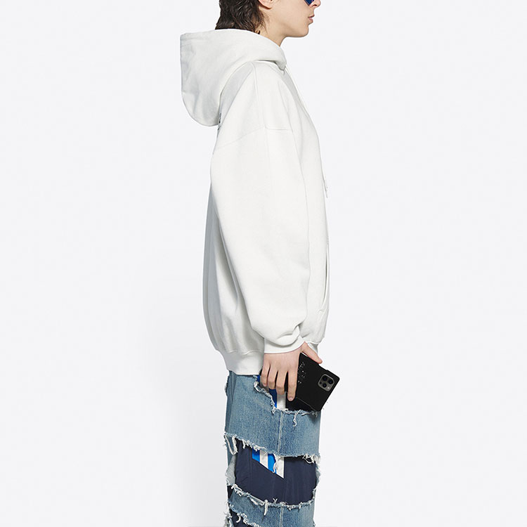 (Women) Balenciaga Political Campaign Print Hoodie White Medium Fit. 578135TKVI99084 圖 6