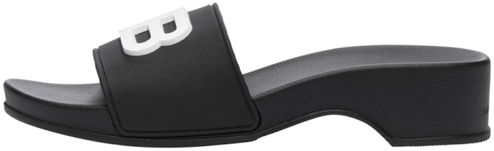 巴黎世家 印花時尚涼拖 女款 黑色 Buy 巴黎世家 印花時尚涼拖 女款 黑色