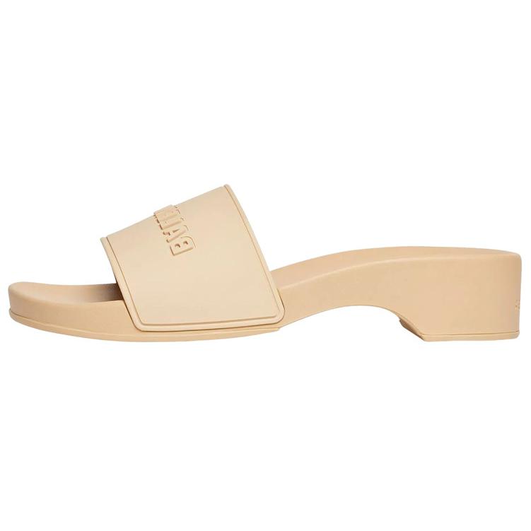 (Women) Balenciaga Pool Clogs 'Beige' 707094W1S9H2020