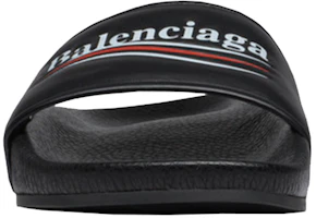 Shop (W) Sandal Kolam Balenciaga Politikal Hitam 517236WAM001091