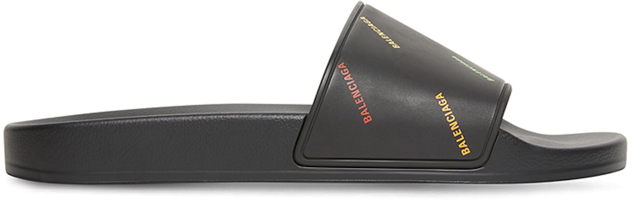 (W) バレンシアガ ロゴ プールスライド 689030W1S9G1098 Order (W) バレンシアガ ロゴ プールスライド 689030W1S9G1098