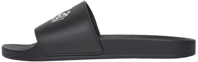 (Women) Balenciaga Pool Slide Sandal 'Black Fashion' 689030W1S9A1010 (Women) Balenciaga Pool Slide Sandal 'Black Fashion' 689030W1S9A1010
