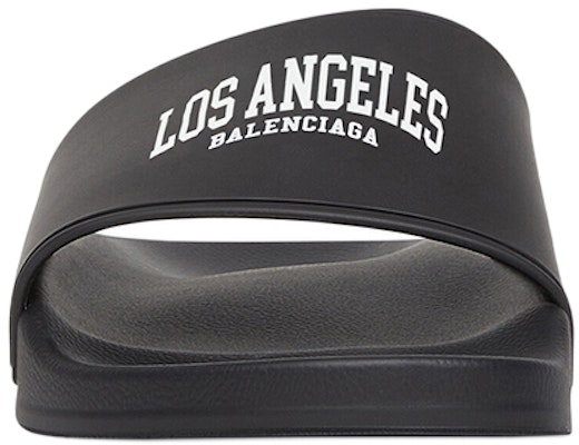 巴黎世家 泳池拖鞋 時尚拖鞋 女款 黑色 Lookbook 巴黎世家 泳池拖鞋 時尚拖鞋 女款 黑色