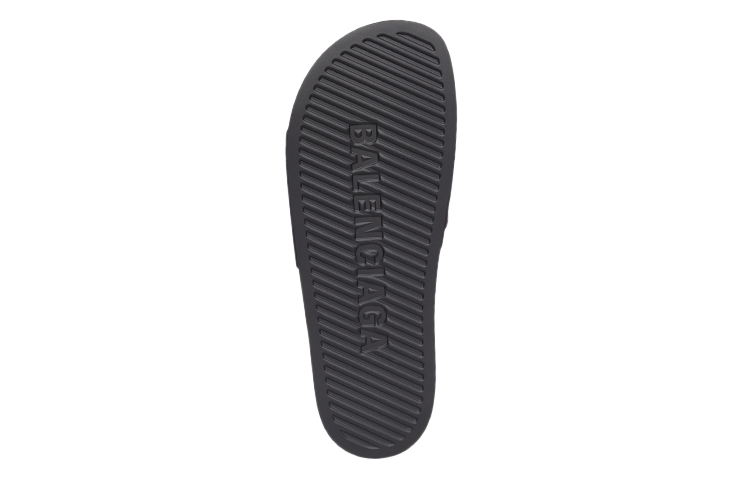 Details for (W) 발렌시아가 풀 슬라이드 (블랙) 689030W1S9A1010