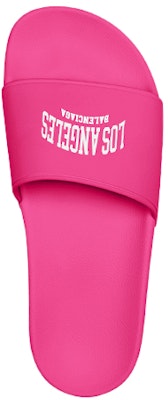 (W) 발렌시아가 핑크 풀 슬라이드 샌들 689030W1S9A5310 Shop (W) 발렌시아가 핑크 풀 슬라이드 샌들 689030W1S9A5310