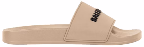 (Women) Balenciaga Pool Slides 'Beige' 565547W1S809710 (Women) Balenciaga Pool Slides 'Beige' 565547W1S809710