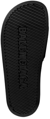 (W) バレンシアガ プールスライド (黒) 565547W1S801006 Purchase (W) バレンシアガ プールスライド (黒) 565547W1S801006