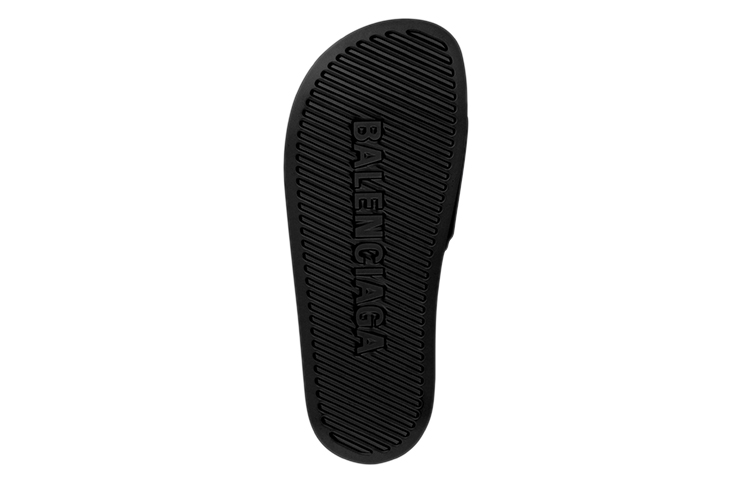 Details for 女士用 Balenciaga 黑色泳池拖鞋 565547-W1S80-1006