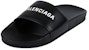 (W) Selipar Kolam Balenciaga 'Hitam Putih' 517226-WAL00-1006