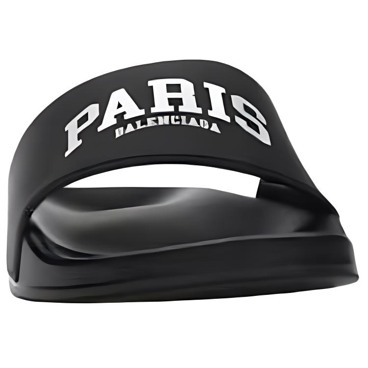 Lookbook (W) 巴黎世家城市迪拜款黑色拖鞋 689030-W1S9A-1003