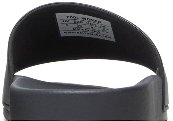 (W) 발렌시아가 뉴욕 풀 슬라이드 (블랙) 689030-W1S9A-1008 Sizing (W) 발렌시아가 뉴욕 풀 슬라이드 (블랙) 689030-W1S9A-1008