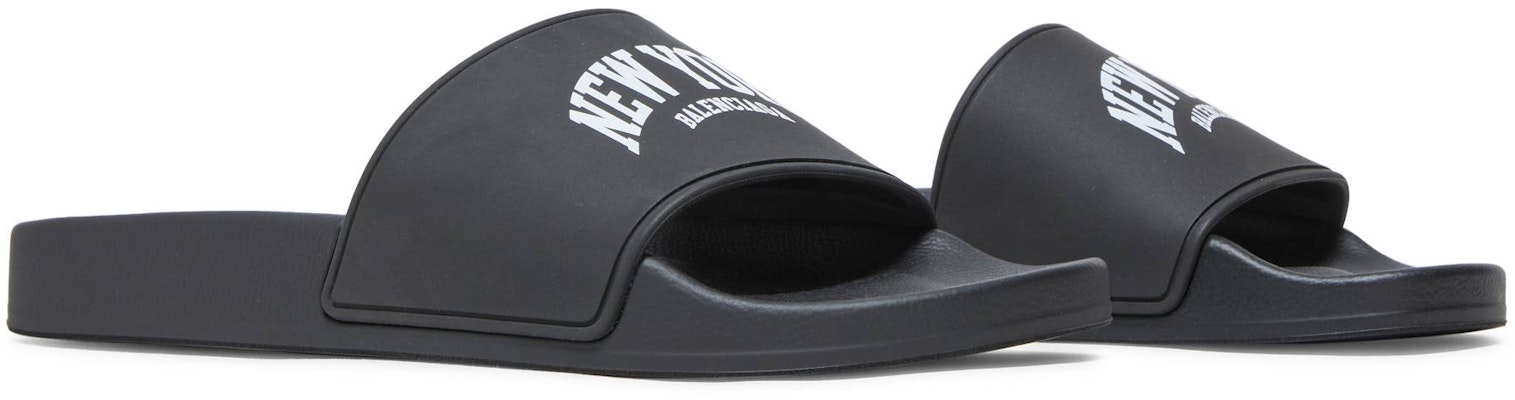 (W) 발렌시아가 뉴욕 풀 슬라이드 (블랙) 689030-W1S9A-1008 Cheap (W) 발렌시아가 뉴욕 풀 슬라이드 (블랙) 689030-W1S9A-1008