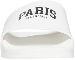 (W) Balenciaga Pool Slides 'Cities Paris - Putih' 689030-W1S9A-9001 Lookbook (W) Balenciaga Pool Slides 'Cities Paris - Putih' 689030-W1S9A-9001