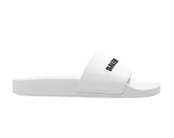 (Women) Balenciaga Pool Slides 'Eggshell' 565547W1S809310 (Women) Balenciaga Pool Slides 'Eggshell' 565547W1S809310