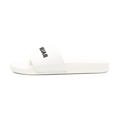 (W) Balenciaga Pool Slides 'Eggshell'