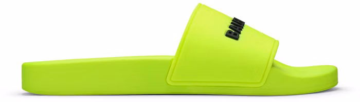 (Women) Balenciaga Pool Slides 'Fluo Yellow' 565547W1S827321 (Women) Balenciaga Pool Slides 'Fluo Yellow' 565547W1S827321