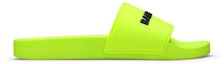 Buy (W) Selipar Kolam Balenciaga 'Fluo Kuning' 565547W1S827321
