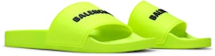 Cheap (W) Selipar Kolam Balenciaga 'Fluo Kuning' 565547W1S827321
