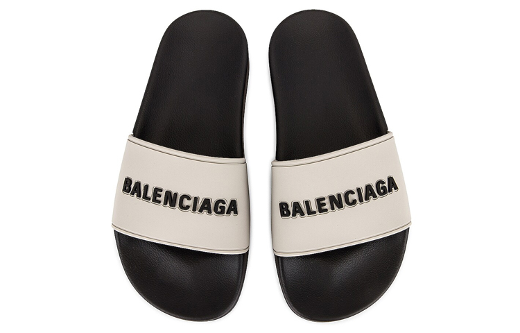 Purchase (W) Sandal Kolam Balenciaga 'Abu-Hitam' 565547-W1S8A-1013