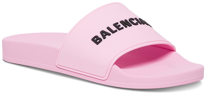 (Women) Balenciaga Pool Slides 'Light Pink' 565547-W1S80-5878 Lookbook (Women) Balenciaga Pool Slides 'Light Pink' 565547-W1S80-5878
